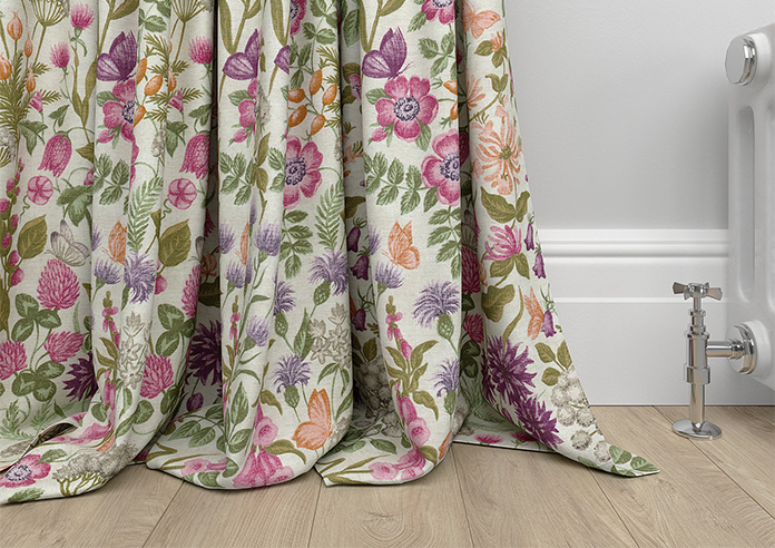 Field Flowers, Copper - Made to Measure Curtains - Image 6